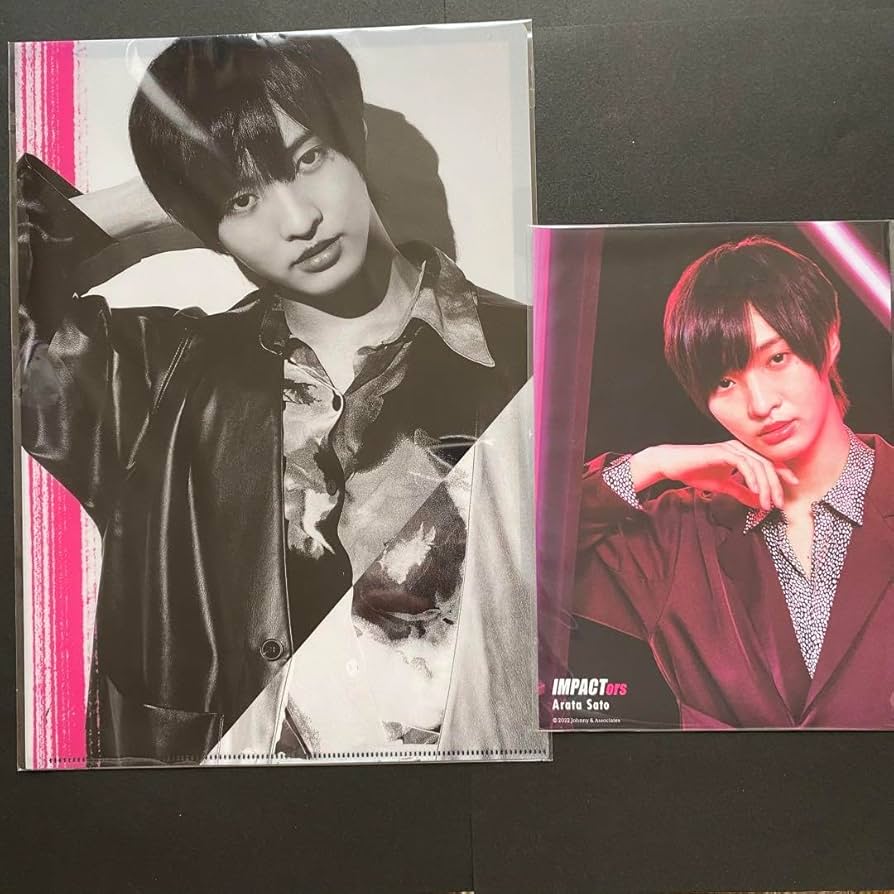 Amazon.co.jp: impactors 佐藤新 クリアファイル フォトカード